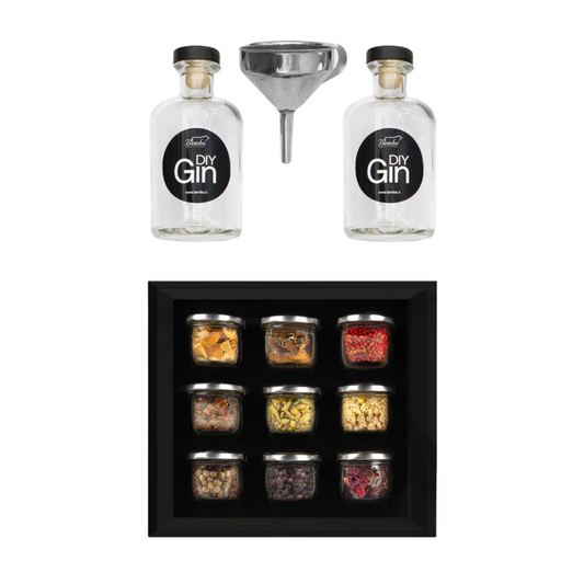 Kit per Gin Fatto in Casa e Botaniche per Gin - DIY Gin + Botaniche Essenziali