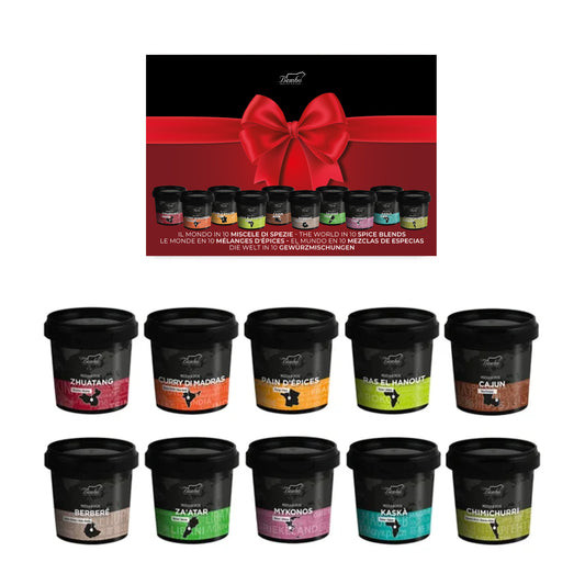 Mezclas de Especias - Caja de Regalo El Mundo en 10 Mezclas de Especias