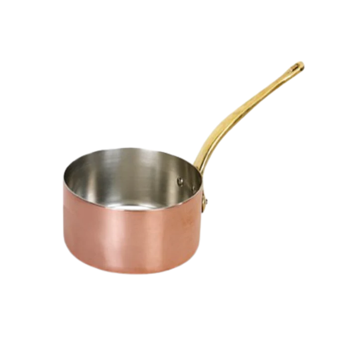 High Copper Casserole with Handle