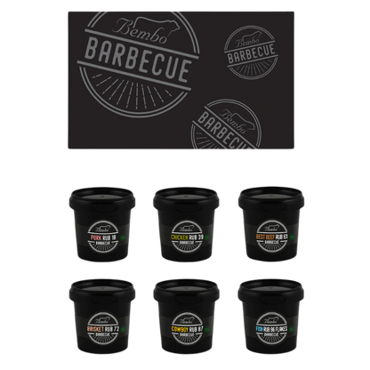 Assortiment de Rub pour Barbecue - Starter Pack