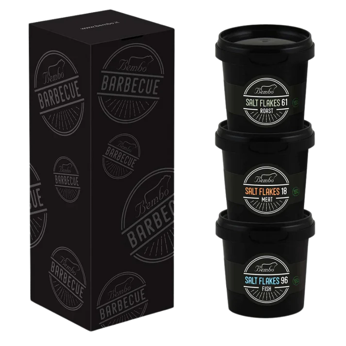 Coffret de Flocons de Sel Aromatisés - BBQ Salt Flakes Pack