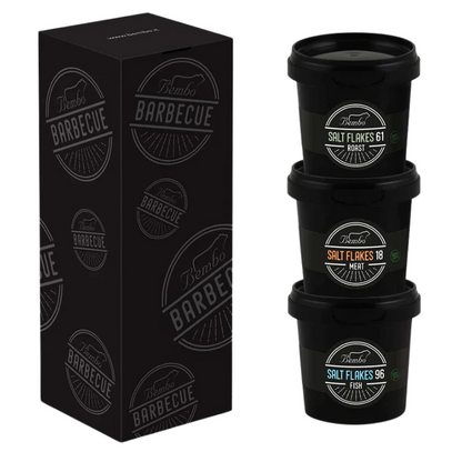Coffret de Flocons de Sel Aromatisés - BBQ Salt Flakes Pack