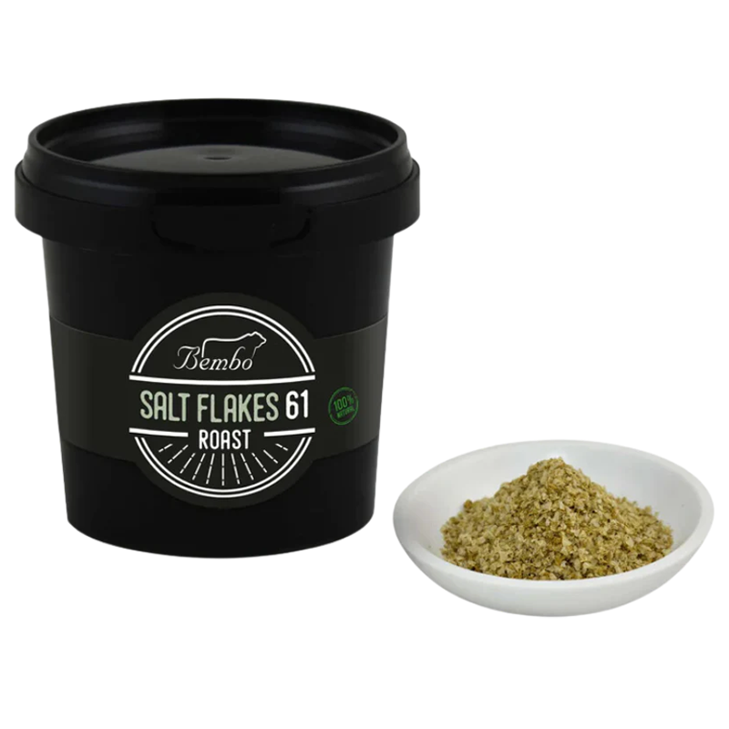 Copos de sal aromatizada para res - Roast 61