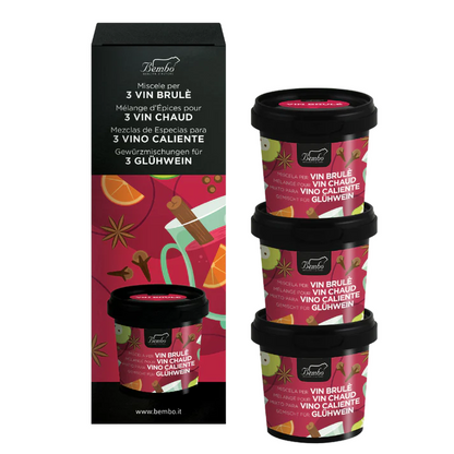 Épices pour 3 Vins Épicés Chauds - 3 Vin Chaud