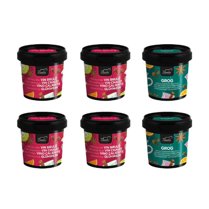 Wine Spices - Gift Box with 6 Blends for Hot Spiced Wines