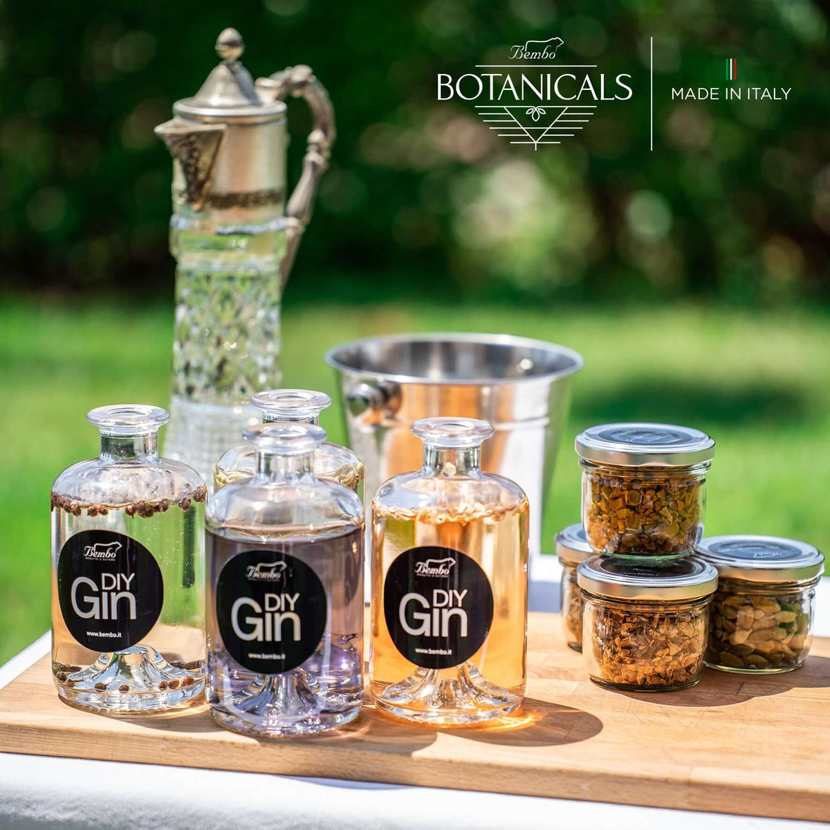 Kit para hacer gin casero y botánicos para gin - DIY Gin + Botánicos esenciales
