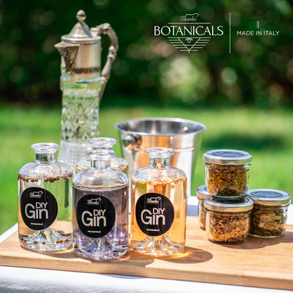 Kit Gin Fait Maison et Botaniques pour Gin - DIY Gin + Botaniques Essentielles